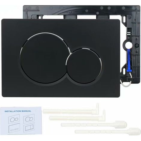 Schwarzes, Verdecktes Bedienfeld Für Den Wassertank, Kompatibel Mit Geberit Sigma01 (referenz 115.770) – Nachbau.