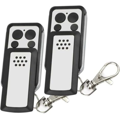 Ikodm – Lot De 2 Télécommandes De Portail 433,92 Mhz – Compatible Avidsen Et Extel – Alimentation Pile 3v Cr2 Incluse – Contrôle Jusqu'à 10 Appareils