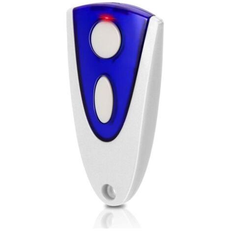 434,92mhz Telecommande Portail,lot De 1 Telecommande Porte De Garage Compatible Avec Novotron,télécommande Novotron 502 Max43-2 512 Mix43-2, 2 Canali,blu
