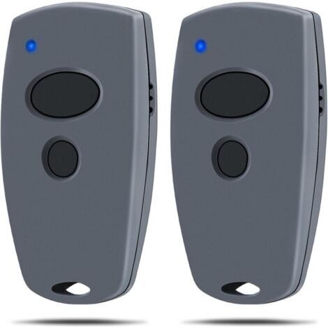 2 Pcs Télécommande Garage Pour Marantec Digital 302, 304, 382, 394, 392, 313, 321, 323 433mhz, Compatible Avec Marantec 433,92mhz Multi-bit D'Ouverture De Porte De Garage