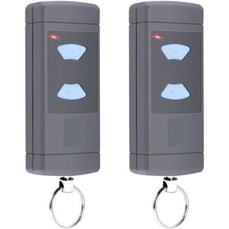 Lot De 2 Émetteurs Manuels Compatibles Avec Hörmann 868,3 Mhz - Pour Porte De Garage Hörmann Hse2-868, Hsm4-868, Hs4-868, 2 Canaux