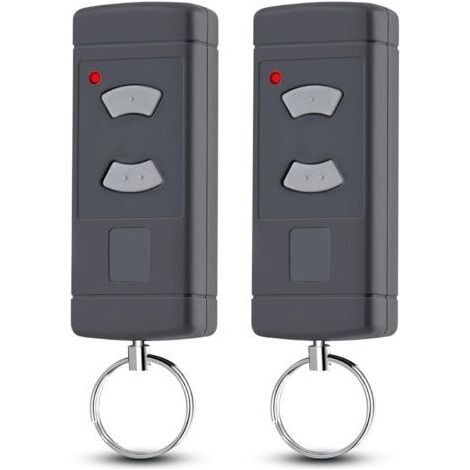 2 Pièces Télécommande De Porte De Garage Pour Hörmann Hse2-40, Hs4-40, Hsm4-40, Compatible Avec Hörmann Boutons Gris 40.685mhz Télécommande De Porte De Garage