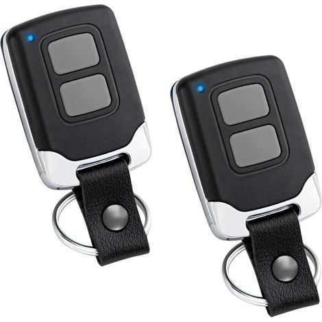 2 Pièces Télécommande De Garage Pour Normstahl Ea433 2ks, Ea433 2km Micro, Ea433 4ks, N002800, T433-4, Compatible Avec La Télécommande Crawford 433,92mhz