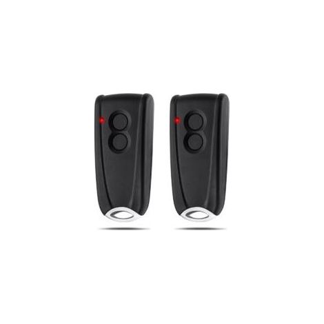 Telecommande Porte De Garage Pour Ecostar Rsc2-433 Rse2-433 Rsz1-433, Pour Hormann Ecostar Liftronic/tubauto Europro 500/700/800, Pour Portronic D2500/d5000/s4000, 2 Pièces - Crezuo