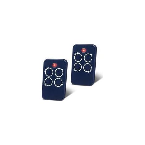 433 Mhz Télécommande Portail Compatible Avec Genius, Lot De 2 Télécommande 4 Canaux Pour Garage Compatible Avec Echo Tx4 433 Rc, Echo Tx2 433 Rc