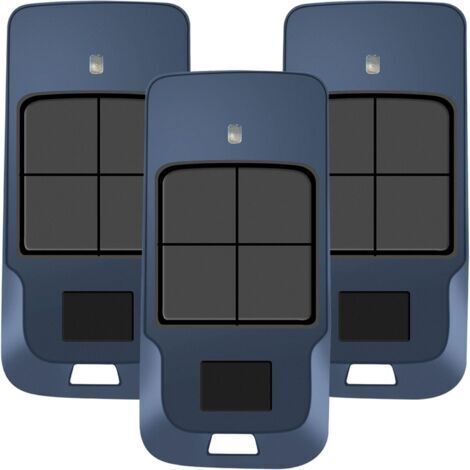 Remplacement De La Télécommande Mitto 2, Télécommande 433.92 Mhz 4 Canaux, Télécommande Compatible Avec Mitto Cool C2, Mitto Cool C4, Mitto 4 (lot De 3)