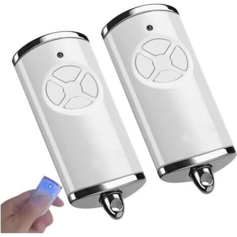 868 Mhz Télécommande Pour Porte De Garage, 4 Canaux Télécommande De Portail Pour Hormann Handsender, Bip Portail De Porte De Garage Compatible Avec Hörmann Hsm4 Hse2 Hs1 Hs4 Hsz1(2pcs)