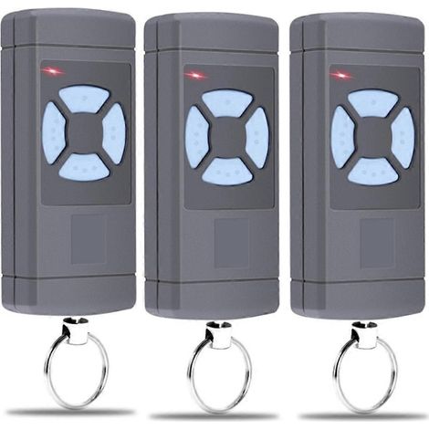 Ouvre-porte De Garage, Lot De 3 Télécommandes Pour Porte De Garage --
