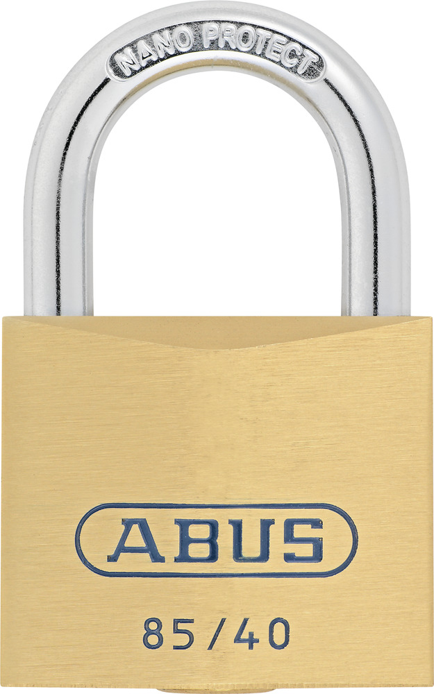 Abus Hangschloss Messing 85/40 Gl.-552
