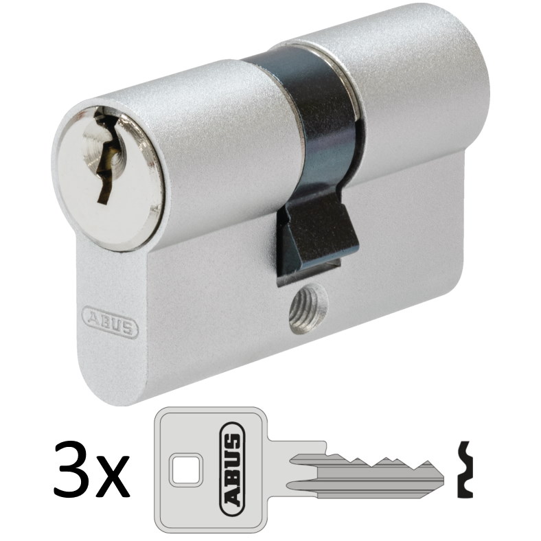 Abus Profilzylinder C50ti St - 25/25mm - Für Glas- Und Metalltüren - 95030