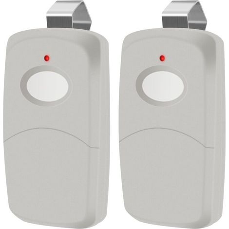 2 Remplacer 3089 Émetteur De Télécommande De Porte De Porte De Garage Multi-code Linéaire, 308911, Mcs308911, 10 Interrupteur De Cadran 300 Mhz, Gris