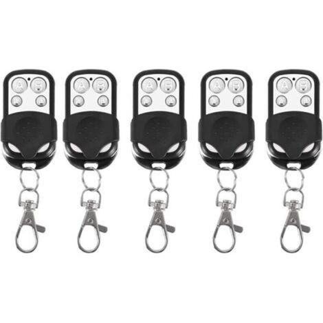 Ulisem Lot De 5 Clés De Clonage Sans Fil Universelles Pour Porte De Garage 433,92 Mhz
