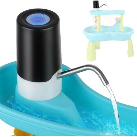 Pompe Pour Table D'Eau - Petite Pompe Sans Fil Pour Table D'Eau - Accessoires De Jeux À Batterie Rechargeable Pour Jardin Arrière-cour Anniversaire Été Extérieur