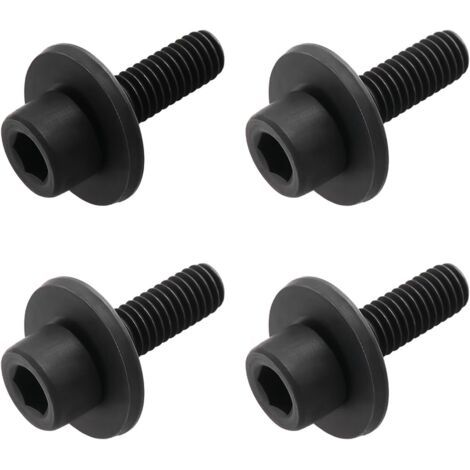 4x Boulons Hexagonaux À Filetage Gauche M6 Pour Lame De Scie Circulaire Pièce De Rechange 266133-3 10541200 Compatible Avec Makita Bss610 Bss611 Dss610 Dss61
