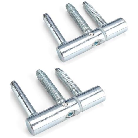 Charniere Porte, 2 Pièces Charniere Porte Lourde, Trident Conique Gond Portail, Convient Aux Portes Profilées Et Aux Portes En Bois