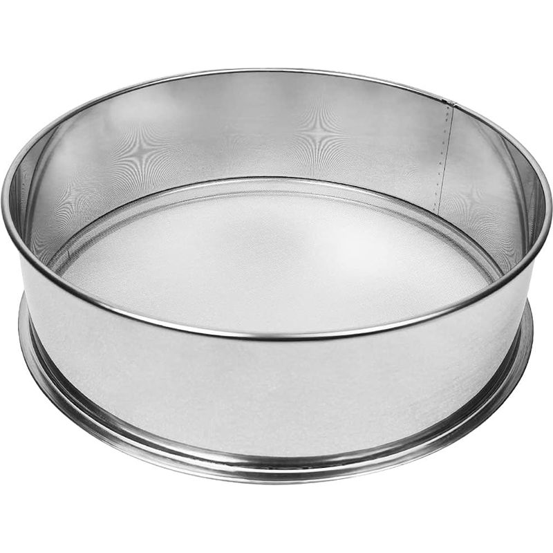 Feinsieb 120 Mesh – Lebensmittelechter Edelstahl – Zum Sieben Von Mehl, Kaffee, Tee, Pulver Und Zucker – Unverzichtbares Küchenutensil – 1 Stück