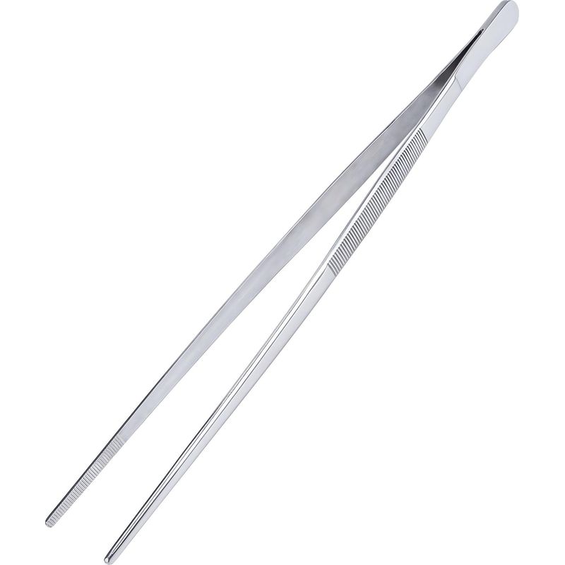 Küchenpinzette – Edelstahl, 30 Cm – Für Dünne Pasta, Kaviar, Desserts, Grillen – 1 Stück