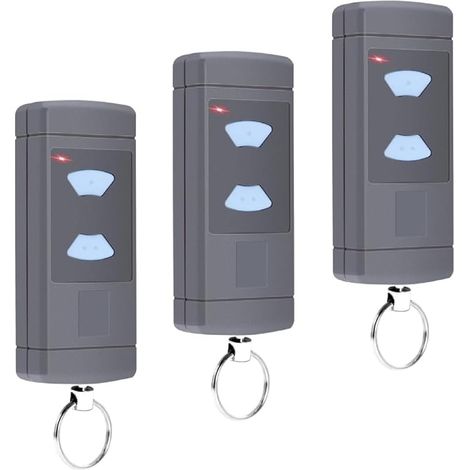 Lot De 3 Émetteurs Manuels Pour Ouvre-porte De Garage - 868 Mhz - Remplacement Pour Horman Hse2-868 Hsm4-868 Hs4-868
