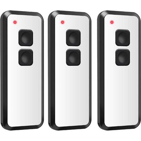 Lot De 3 Télécommandes Portatives Pour Porte De Garage Novotron 502 522 Max43-2 433,92 Mhz
