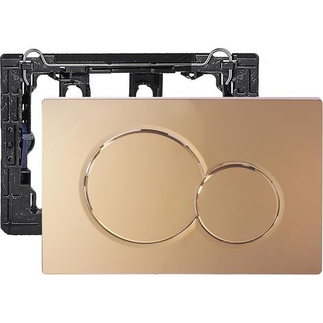 Geberit Sigma01 Kompatible Zwei-tasten-betätigungsplatte, Wand-wc-bedienfeldschalter Up300.115.770 (gold)