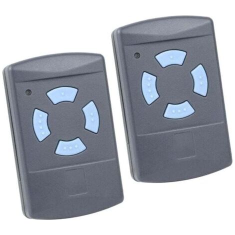 Barkbusters 2pack Télécommande De Garage Sdre Hsm4 868 Mhz Avec 4 Boutons Couleur Bleue Remplacer Les Émetteurs Hormann 868 Mhz Hs4 Hsm2 Hsp4 868 Hs1 868 Tubauto Hsm4 868 Tubauto Hs4 868fréquence,