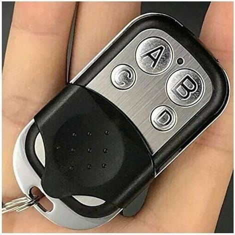 5pcs Télécommande Universel Clonage Portail Electrique Garage Ouvre-porte Fob 433mhz Remplacement Porte Clé-dpzo