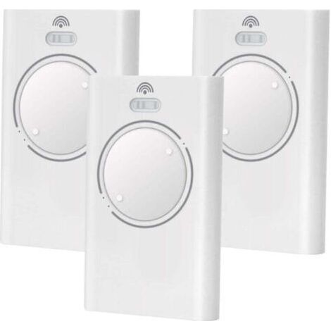 Barkbusters Lot De 2 Telecommande Portail 868mhz Compatible Avec Faac Xt4 868 Slh Lr, Xt4 868 Slh, Xt2 868 Slh Lr, Xt2 868 Slh (3pcs)