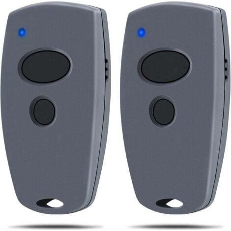 Barkbusters 2 Pcs Télécommande Garage Pour Marantec Digital 302, 304, 382, 394, 392, 313, 321, 323 433mhz, Compatible Avec Marantec 433,92mhz Multi-bit D'Ouverture De Porte De Garage
