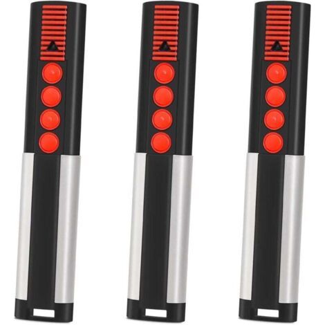 Barkbusters Lot De 3 Télécommande Portail 868mhz, Télécommande Porte De Garage 4 Canaux, Compatibles Avec 4020 Tx03-868-4, 4026 Tx03-868-2, 4020v000, 4026v000