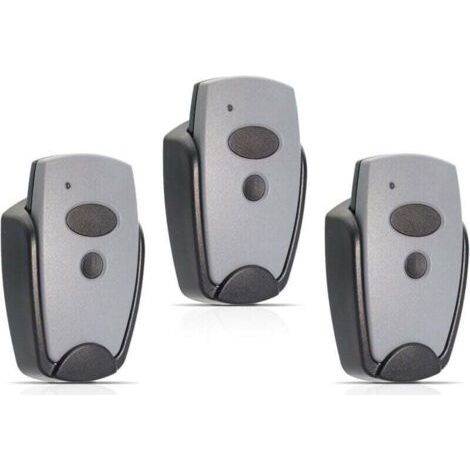 Barkbusters Lot De 3 Télécommandes Pour Ouvre-porte De Garage Marantec 868,3 Mhz, 2 Canaux, Compatible Avec Marantec Digital 302 384 304 313 321 323 131