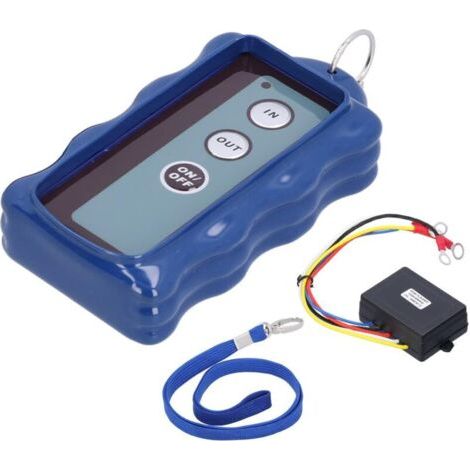Barkbusters Ensemble De Contrôleur De Treuil, Contrôleur De Treuil Électrique À Télécommande Universelle Sans Fil Avec Récepteur 434mhz Pour Camion Atv