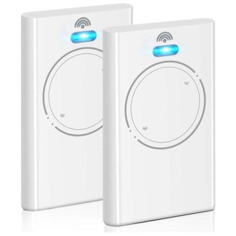 Barkbusters Lot De 2 Télécommandes 868 Mhz Pour Ouvre-porte De Garage Xt2 868 Slh Lr, 2 Canaux, Blanc