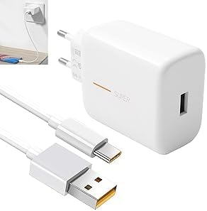 65-w-schnellladegerät Mit 1,5 M Usb-c-kabel, Kompatibel Mit Find X7/x6/x5/x3/x2 Pro, Reno 11/10/8/7/6, A96/a94/a77, Usb-c-ladefunktion