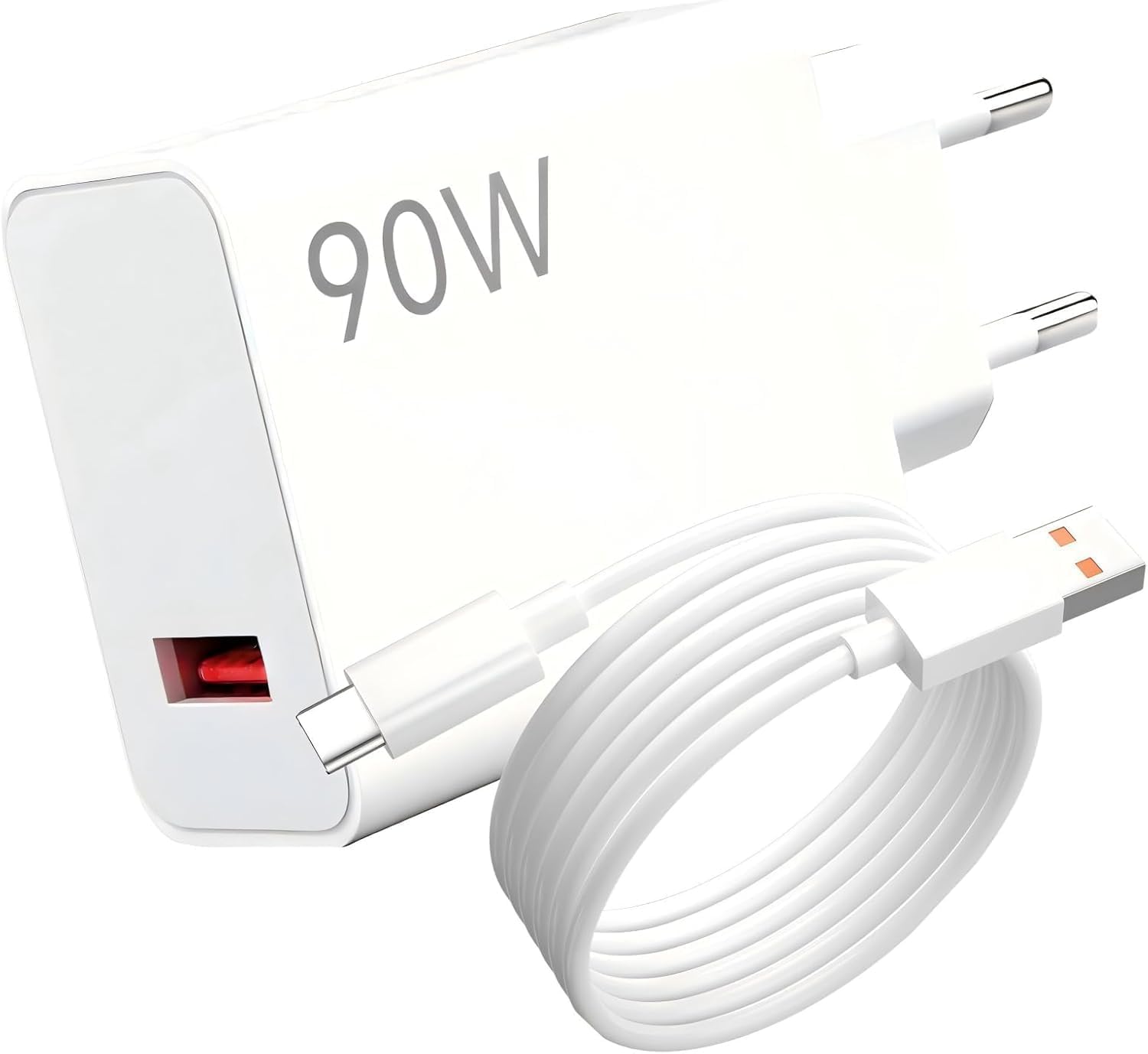 90-w-schnellladegerät Mit 2 M Usb-c-kabel, 90-w-hypercharge-ladegerät Kompatibel Mit Note 13/14/14 Pro 5g, 13/14/15 Ultra/13t/13 Lite/poco F7/f6/x7 Pro