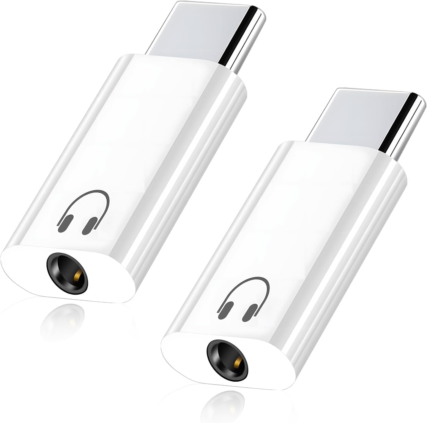 Usb-c-kopfhöreradapter Auf 3,5-mm-klinkenstecker, Usb-c-ohrhöreradapter Mit 3,5-mm-klinkenanschluss, Typ-c-klinkenadapter Kompatibel Mit Iphone 16 Pro Max Plus, Iphone 15, Galaxy S24, S23, S20 Ultra,