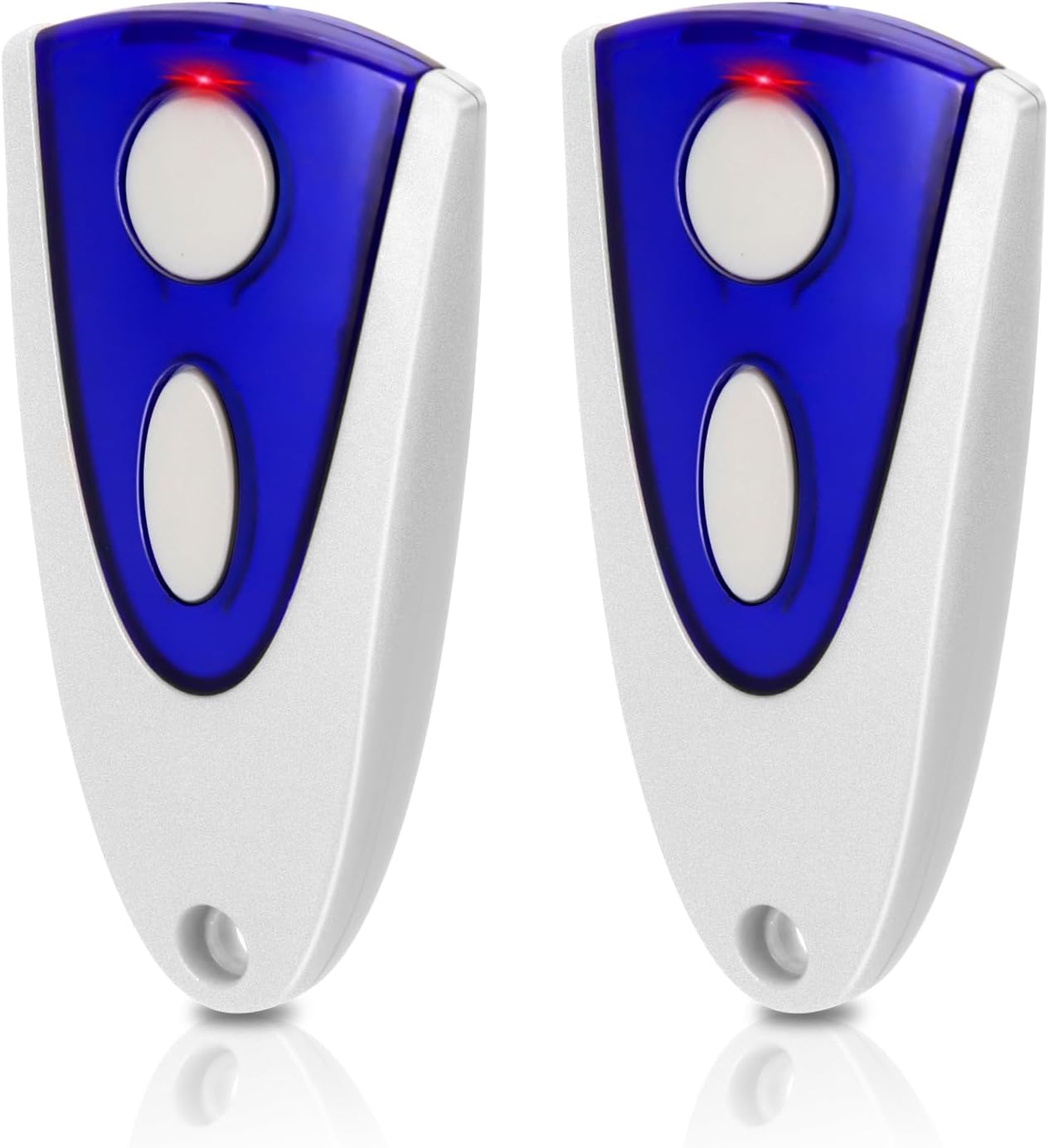 434,92 Mhz Garagentor-fernbedienung, 2er-pack, Kompatibel Mit Novotron, Novotron 502 Max43-2 Und 512 Mix43-2, 2 Kanäle, Blau