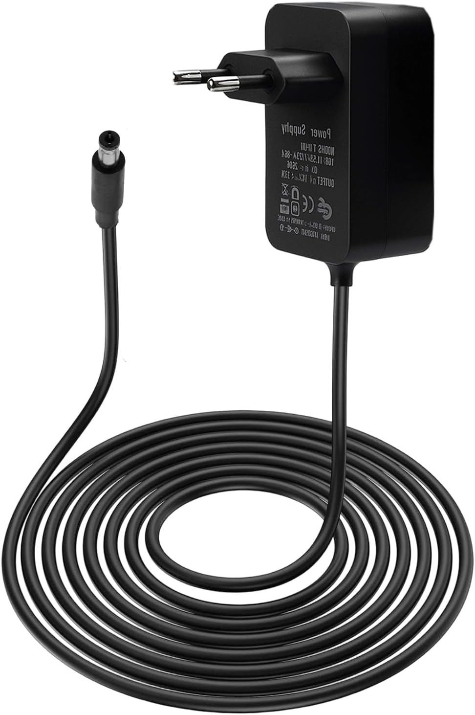 12-v-netzteil (2 A). Kompatibel Mit Geräten Mit 1,5 A Und 2 A. Passt Sich Automatisch Der Benötigten Leistung An. Ideal Für Led-streifen, Überwachungskameras, Lautsprecher Und Ventilatoren.