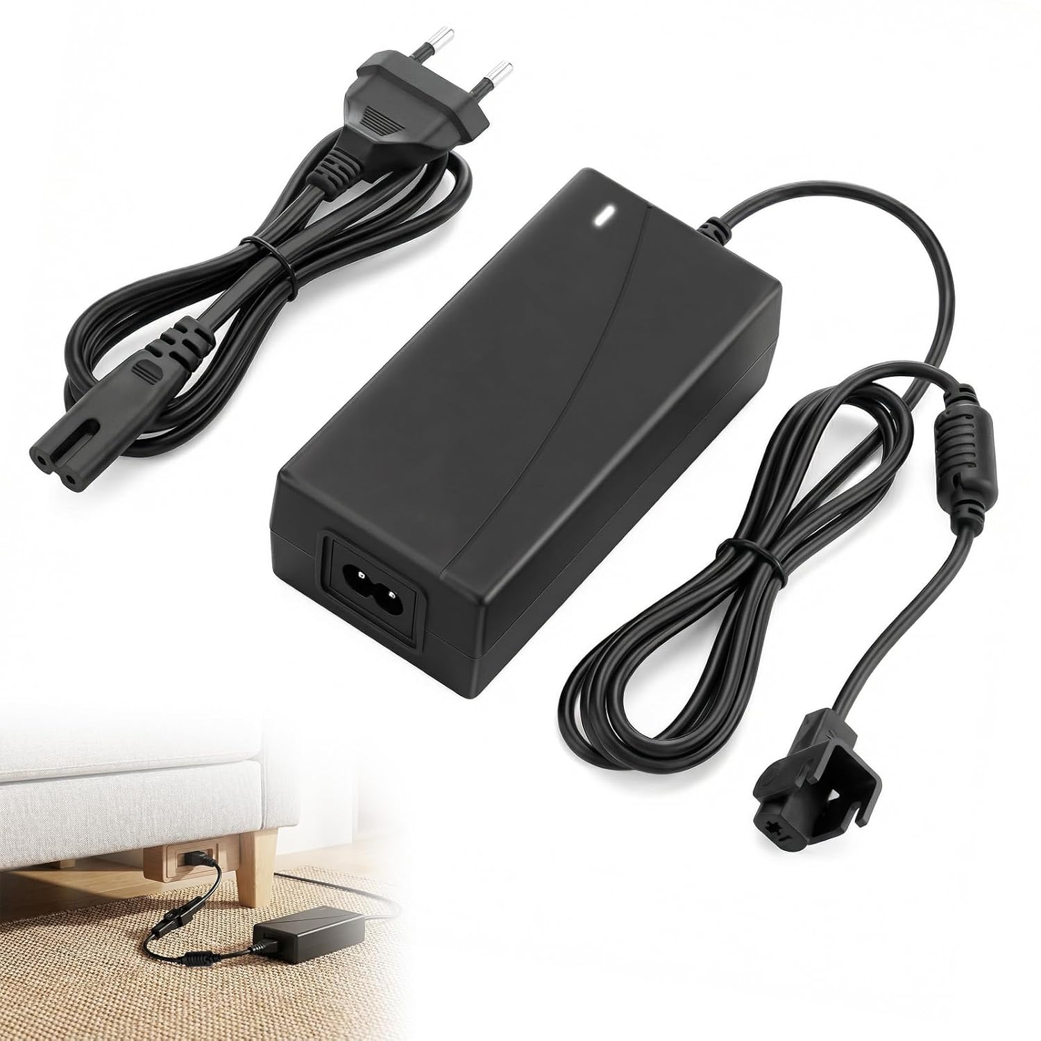 29v 2a Netzteil Für Elektrische Relaxsessel, 29v 2a Kipp- Und Hubtransformator Mit Kabel, Kompatibel Mit Sp2, Hwx, Ease Power, Recli, Limoss, Kaidi Und Okin