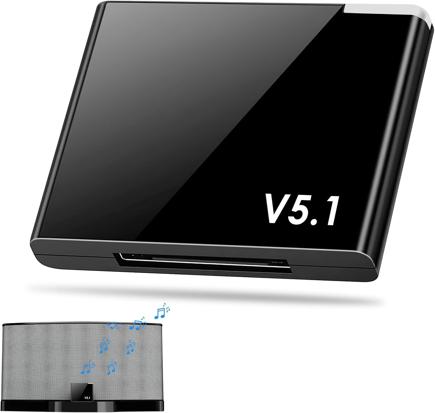 30-poliger Bluetooth 5.1-empfänger-kfz-adapter, Adapter Für Hi-fi-systeme, Bose Sound Dock Und Andere Dockingstationen