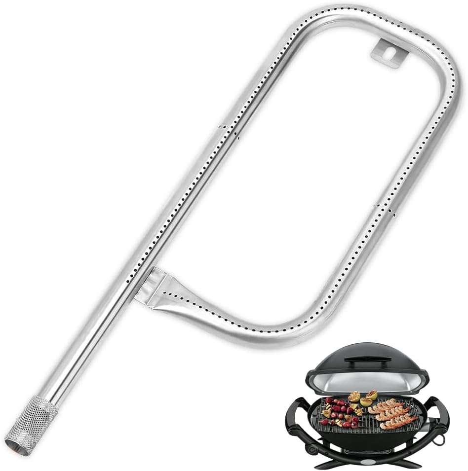 Edelstahl-brennerrohr Für Weber Q100, Q120, Q1000, Q1200 Grills, Edelstahl 60040 Brennerkopf, Rohrbrennerzubehör Für 386001, 386002, 516001 Usw.
