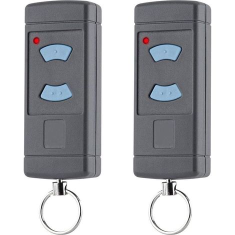 Télécommande De Remplacement Pour Porte De Garage – Hse2-868 Hsm4-868 Hs4-868 Émetteur Portatif 868 Mhz, Bouton Bleu, Compatible Avec L'Ouvre-porte Garador Promatic (lot De 2)