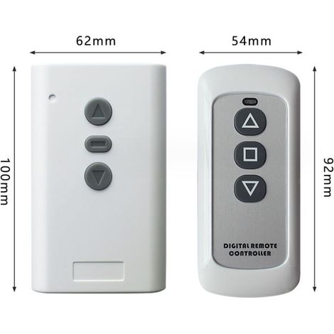 Ede Commutateur De Télécommande Sans Fil 433mhz, 220v Projecteur Universel Rideau Télécommande Sans Fil Commutateur Élévateur Marque Contrôleur De Tissu D'Écran Électrique