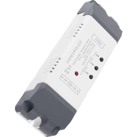 Module De Télécommande Sans Fil 2200w, 3 Modes, 2 Canaux, 433.92mhz, Minuterie, Verrouillage Du Robinet, 85v-250v
