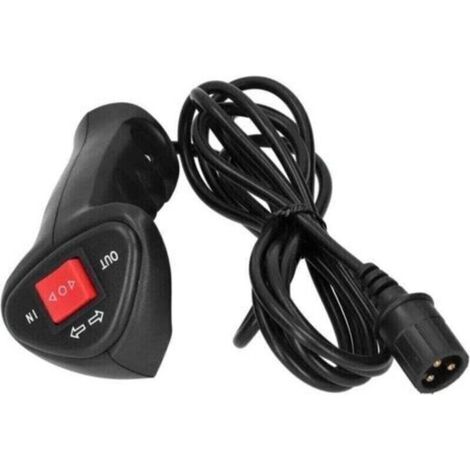 Pair Télécommande De Treuil Électrique Avec Cble De 9,2 Pi Pour Véhicule Tout-terrain