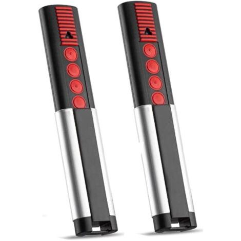 Pair Lot De 2 Télécommandes Pour Porte De Garage Sommer 4020 Tx03-868-4, 4020v000, 4025v000, 4026v000, 4 Canaux