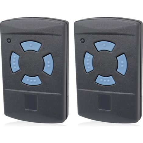Télécommande De Remplacement,télécommande Pour Garage Hörmann Boutons Bleus - 868mhz Télécommande Uniquement Compatible Pour Porte De Garage Hörmann Hsm2 Hsm4 Hs1 Hs2 Hs4 Hse2 Hsz1 Hsz2 Hsp4 Hsp4-c Hs