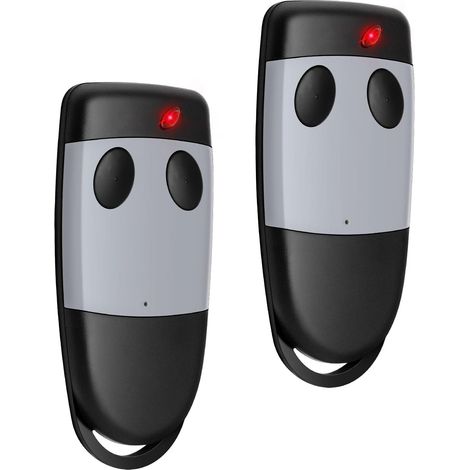 Lot De 2 Remplacement De La Télécommande Cardin S449, Télécommande 433,92 Mhz 2 Canaux, Compatible Avec Cardin S449 Qz1, Qz2