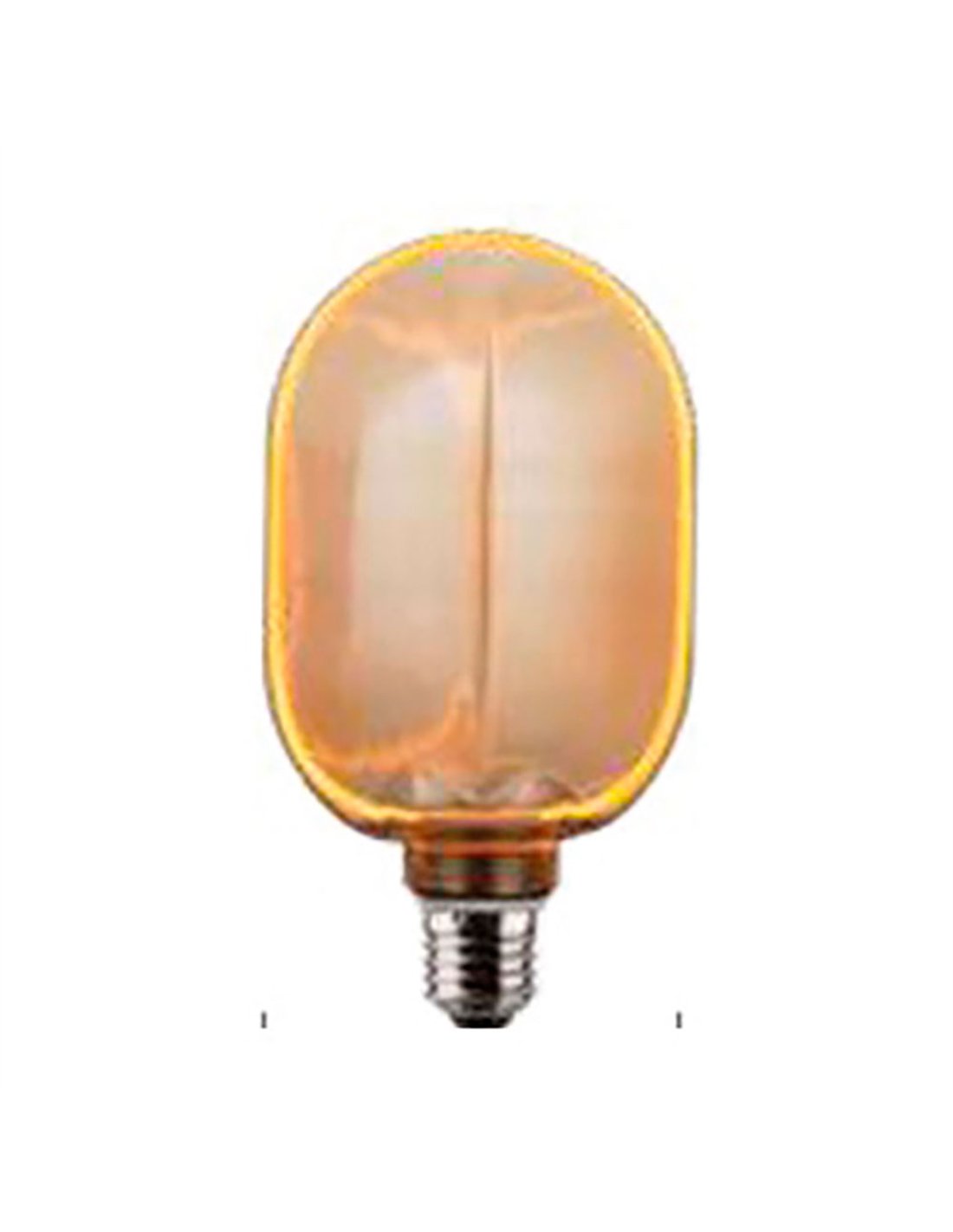 Dekorative E27 G100 Led-lampe, 4 W, 1800 K, Mit Leuchtendem Halo