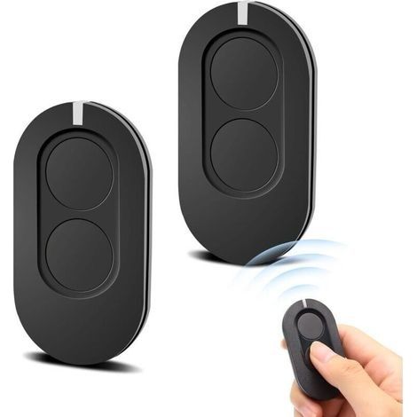 Ouvre-porte De Garage 2 Pièces, Télécommande Sans Fil À 2 Boutons, Compatible Avec Ditec Bixls2 Bixlp2 Gol4 Bixlg4 Zen2 Zen4w