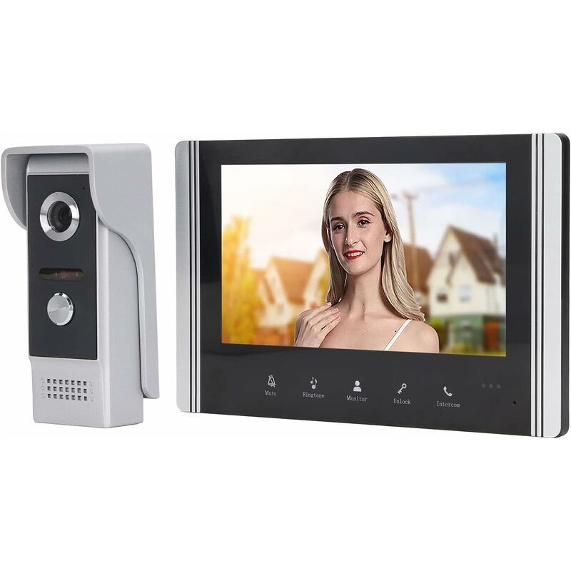 7-zoll-video-türklingelsystem, Intelligentes 1-in-1-videotelefon Mit Fernbedienung Und Video-gegensprechanlage Für Villen Und Wohnungen